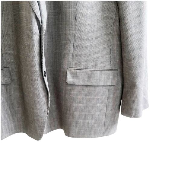 Ralph Lauren Men’s Sportcoat Blazer Silk Wool Blend 52 Regular Gray Multicolor - Picture 4 of 16